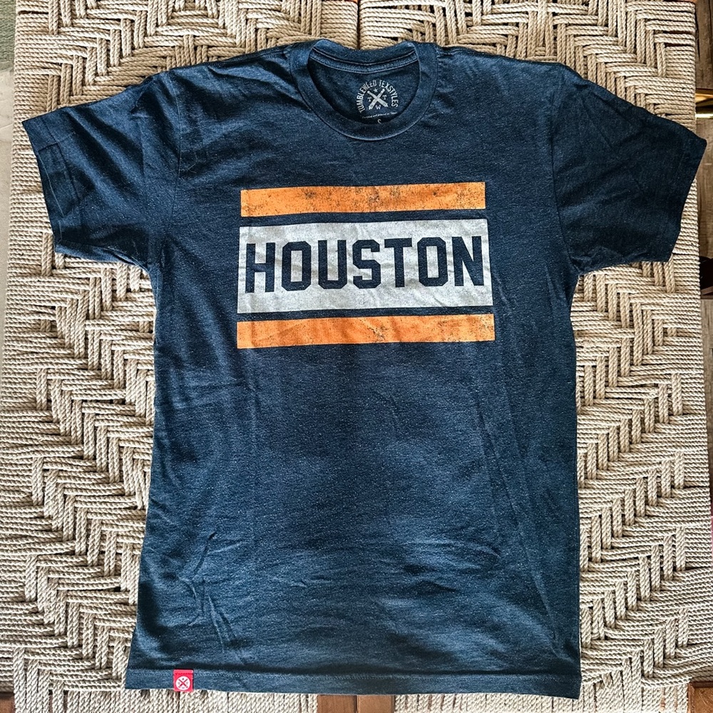 Houston Graphic T-Shirt - Navy